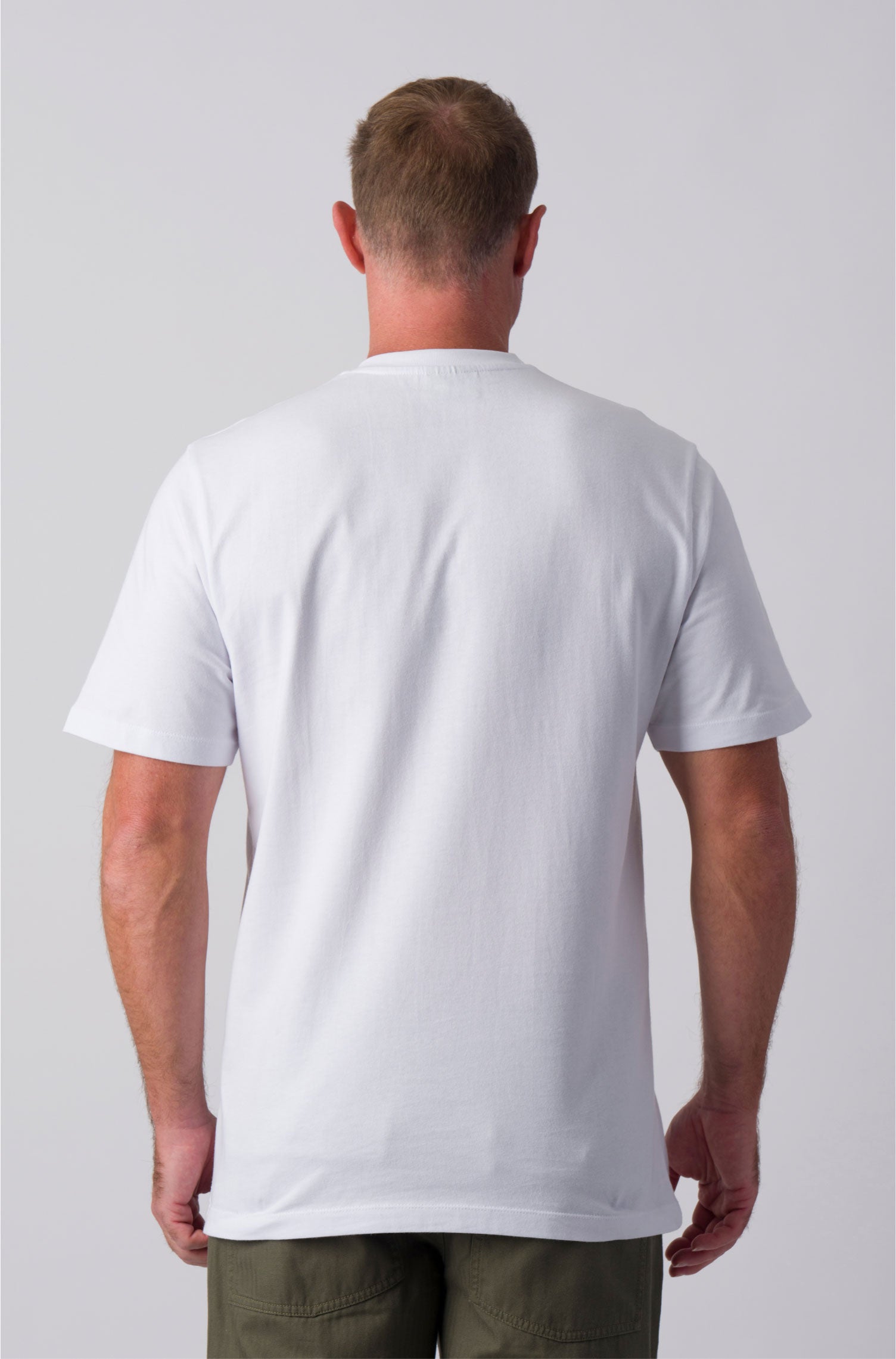 White Multi Logo Tee