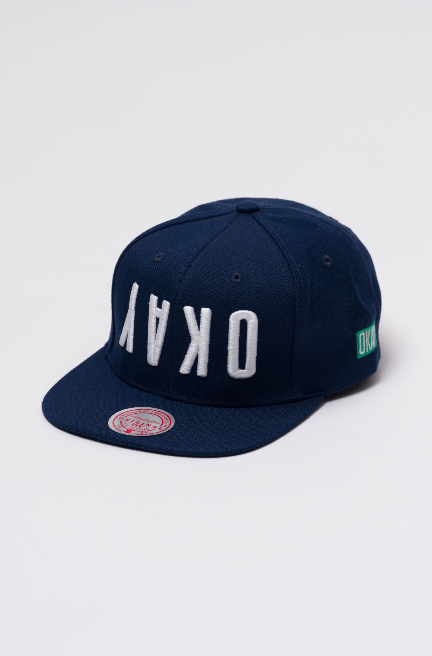 Navy Okay Cap