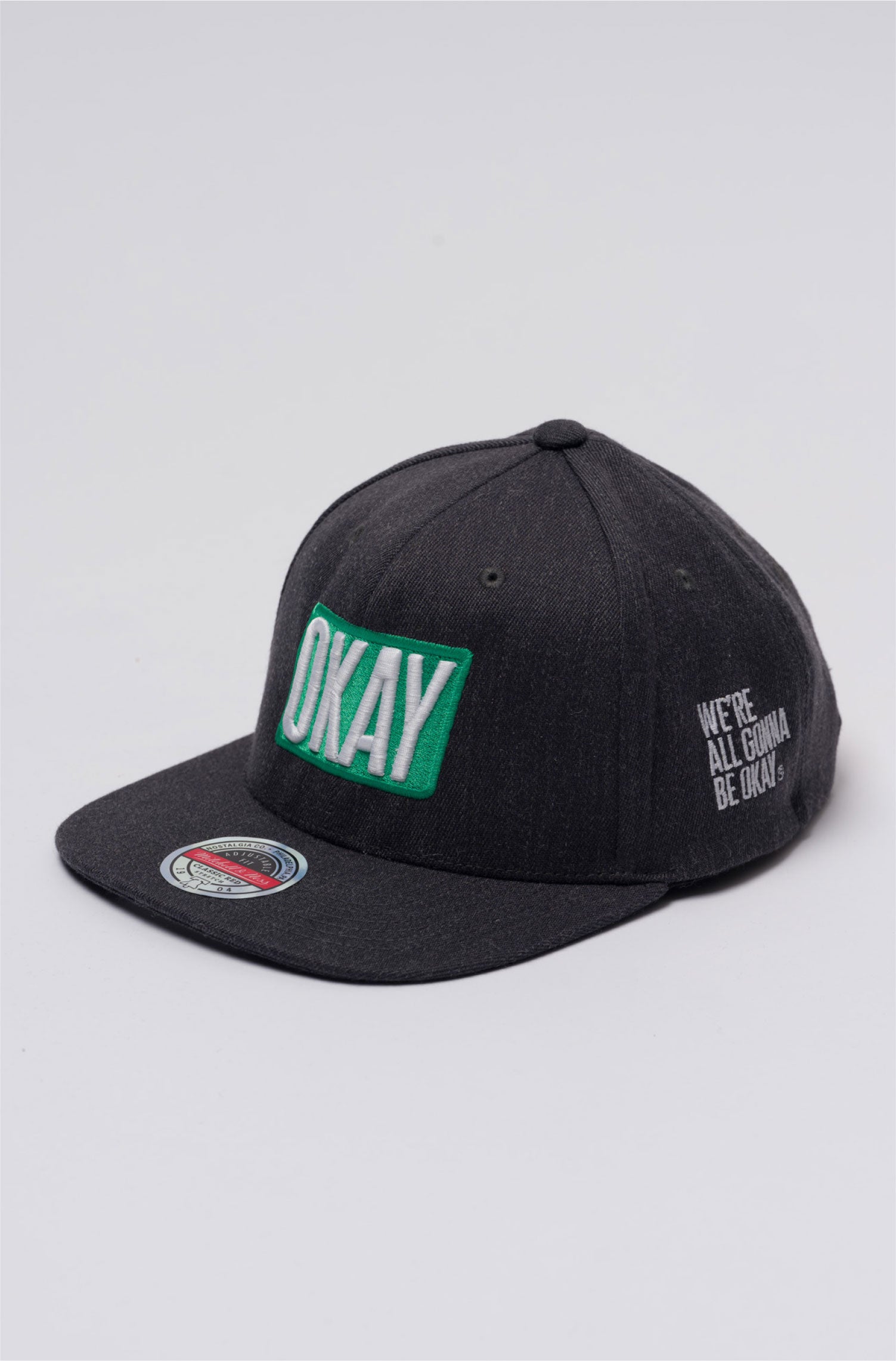 Charcoal Logo Cap